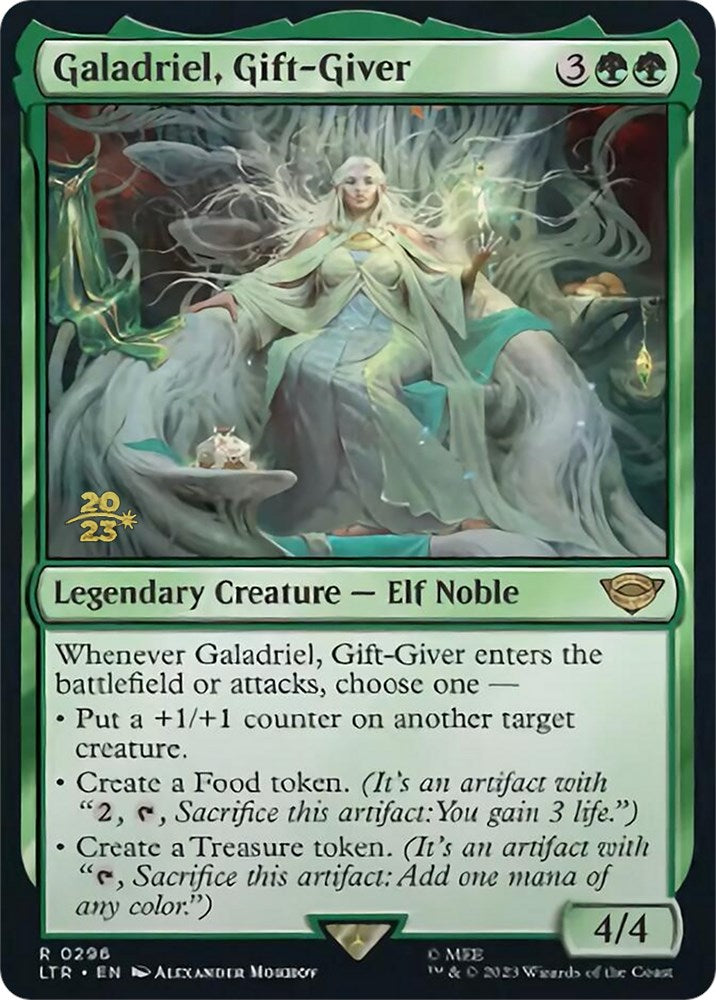 Galadriel, Gift-Giver [The Lord of the Rings: Tales of Middle-Earth Prerelease Promos] | Gamers Paradise