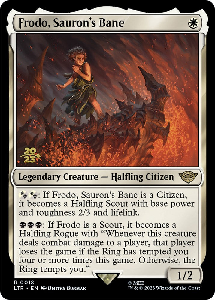 Frodo, Sauron's Bane [The Lord of the Rings: Tales of Middle-Earth Prerelease Promos] | Gamers Paradise