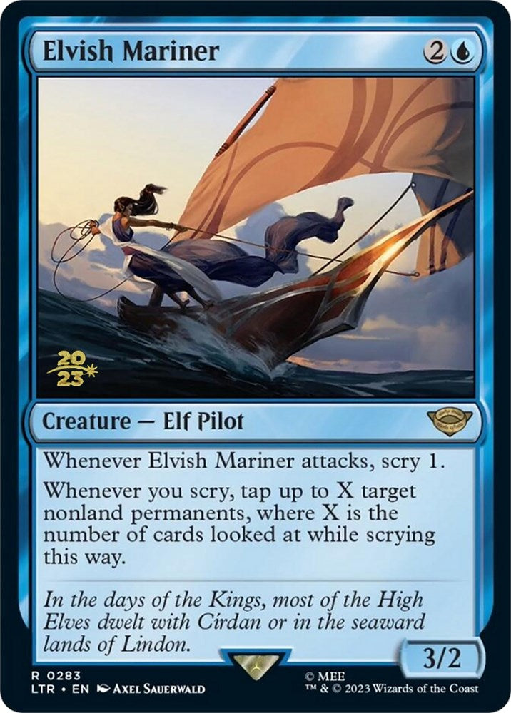 Elvish Mariner [The Lord of the Rings: Tales of Middle-Earth Prerelease Promos] | Gamers Paradise