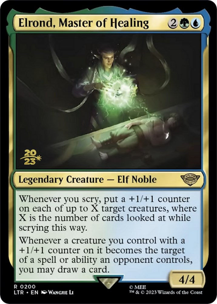Elrond, Master of Healing [The Lord of the Rings: Tales of Middle-Earth Prerelease Promos] | Gamers Paradise