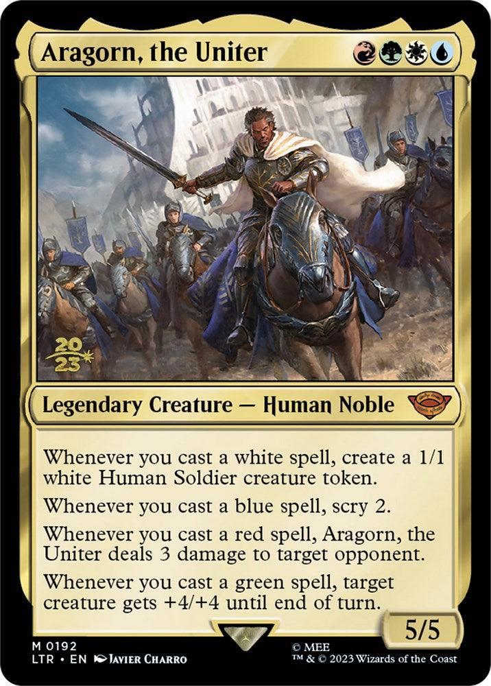 Aragorn, the Uniter [The Lord of the Rings: Tales of Middle-Earth Prerelease Promos] | Gamers Paradise
