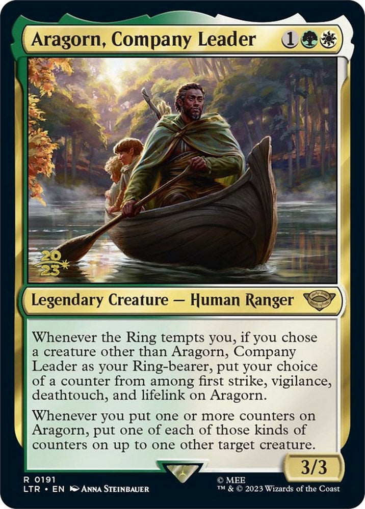Aragorn, Company Leader [The Lord of the Rings: Tales of Middle-Earth Prerelease Promos] | Gamers Paradise