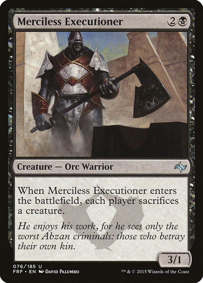 Merciless Executioner [Fate Reforged] | Gamers Paradise
