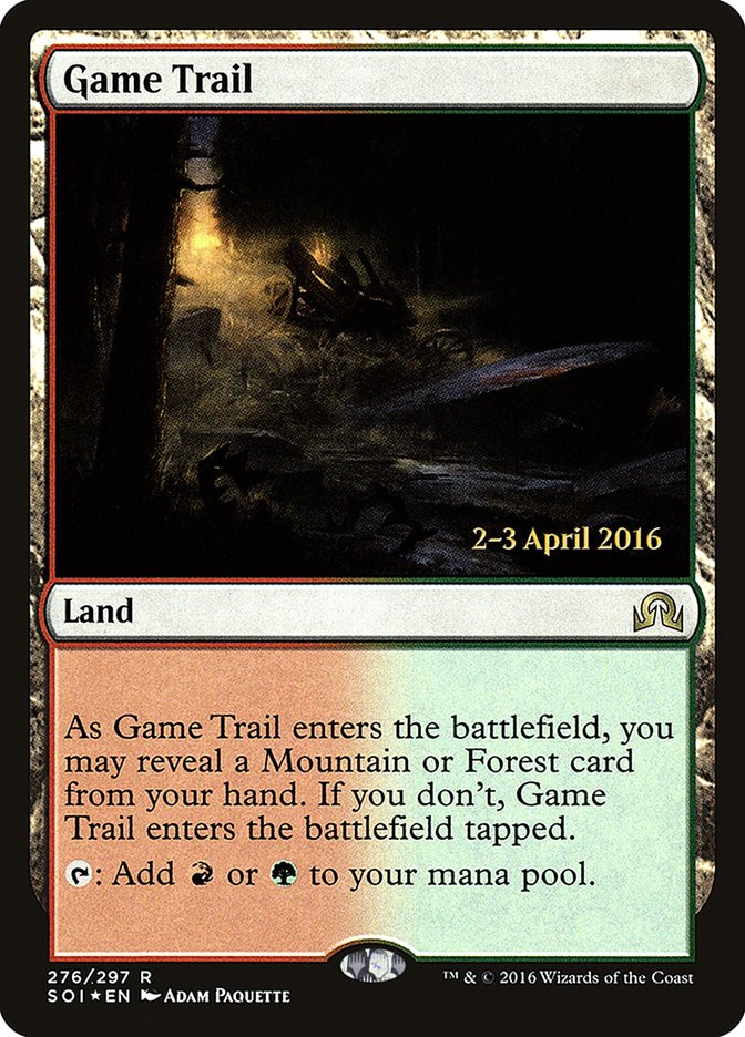 Game Trail [Shadows over Innistrad Prerelease Promos] | Gamers Paradise