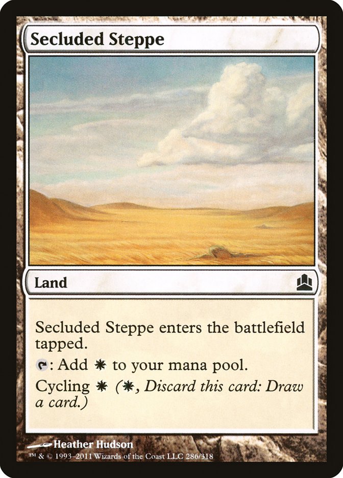 Secluded Steppe [Commander 2011] | Gamers Paradise