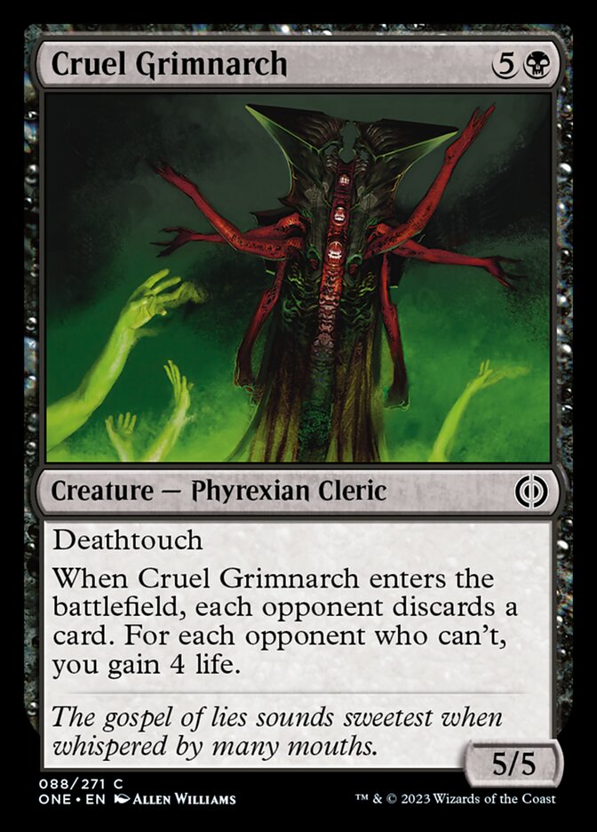 Cruel Grimnarch [Phyrexia: All Will Be One] | Gamers Paradise