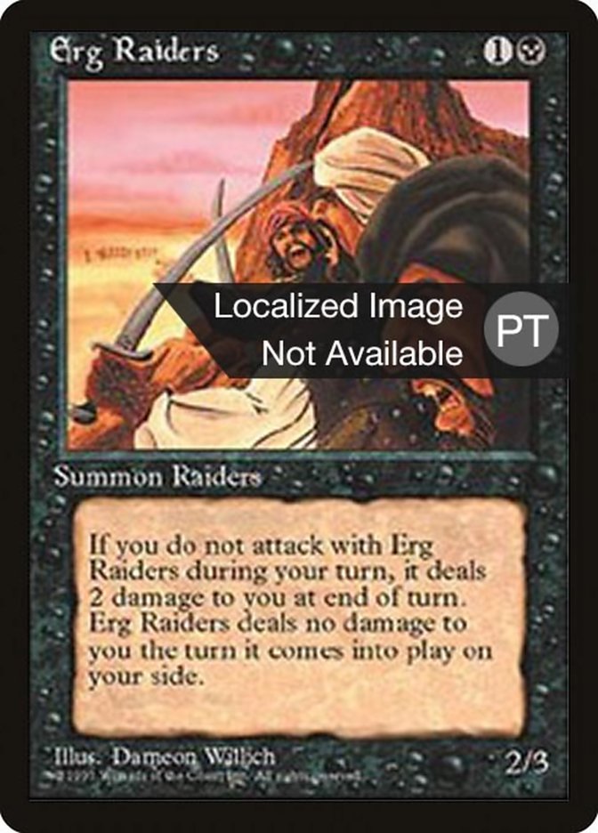 Erg Raiders [Fourth Edition (Foreign Black Border)] | Gamers Paradise