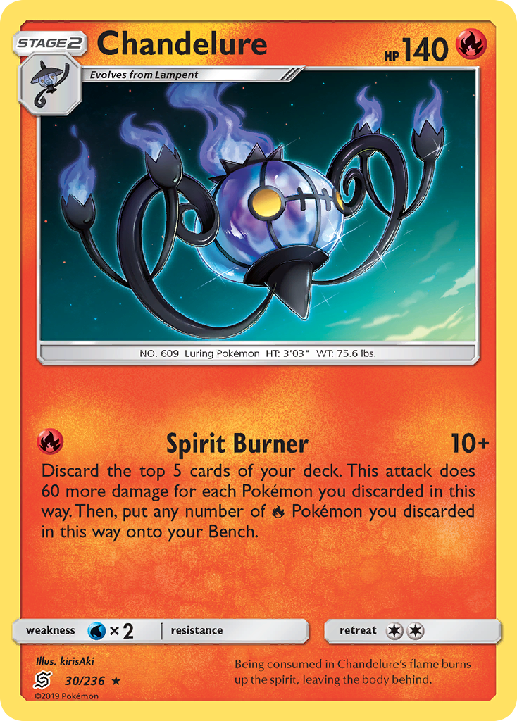 Chandelure (30/236) [Sun & Moon: Unified Minds] | Gamers Paradise