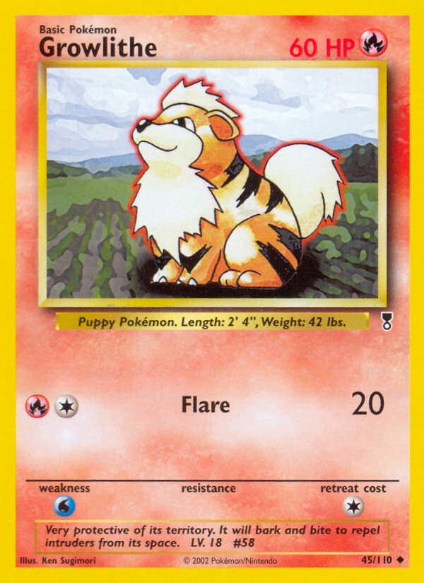 Growlithe (45/110) [Legendary Collection] | Gamers Paradise