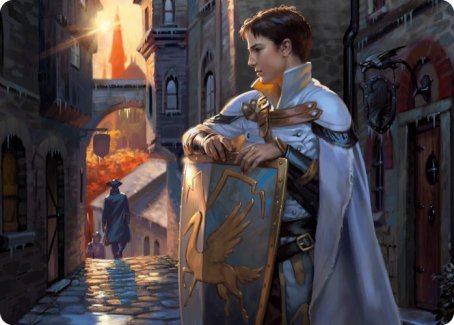 Dennick, Pious Apprentice Art Card [Innistrad: Midnight Hunt Art Series] | Gamers Paradise