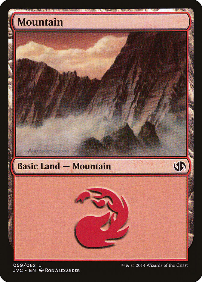 Mountain (59) [Duel Decks Anthology] | Gamers Paradise