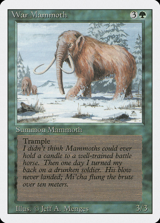 War Mammoth [Revised Edition] | Gamers Paradise