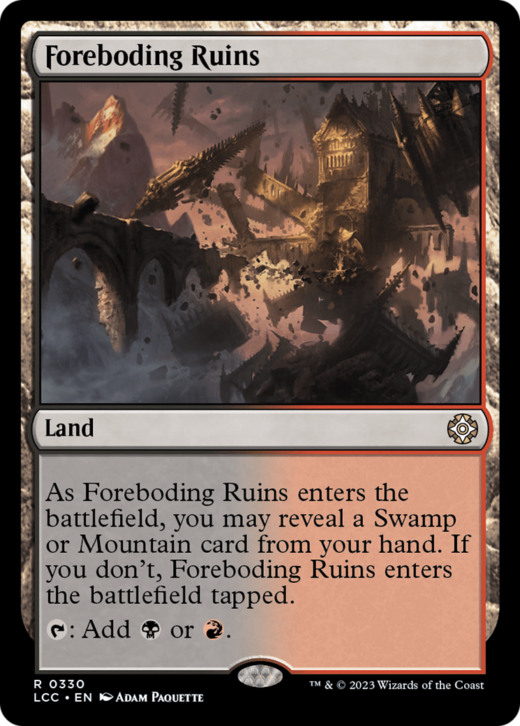 Foreboding Ruins [The Lost Caverns of Ixalan Commander] | Gamers Paradise
