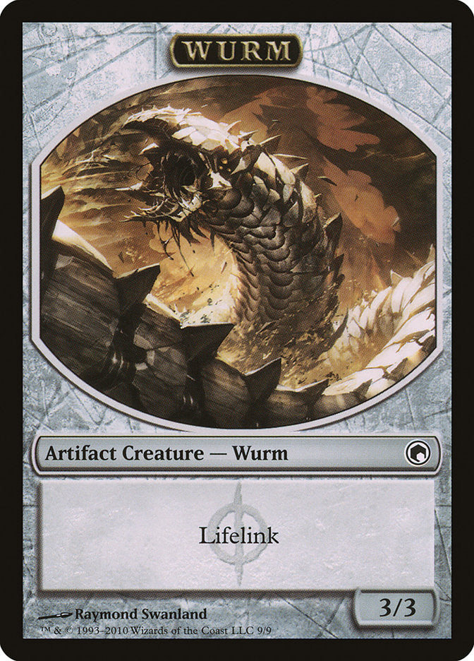 Wurm Token (9/9) [Scars of Mirrodin Tokens] | Gamers Paradise