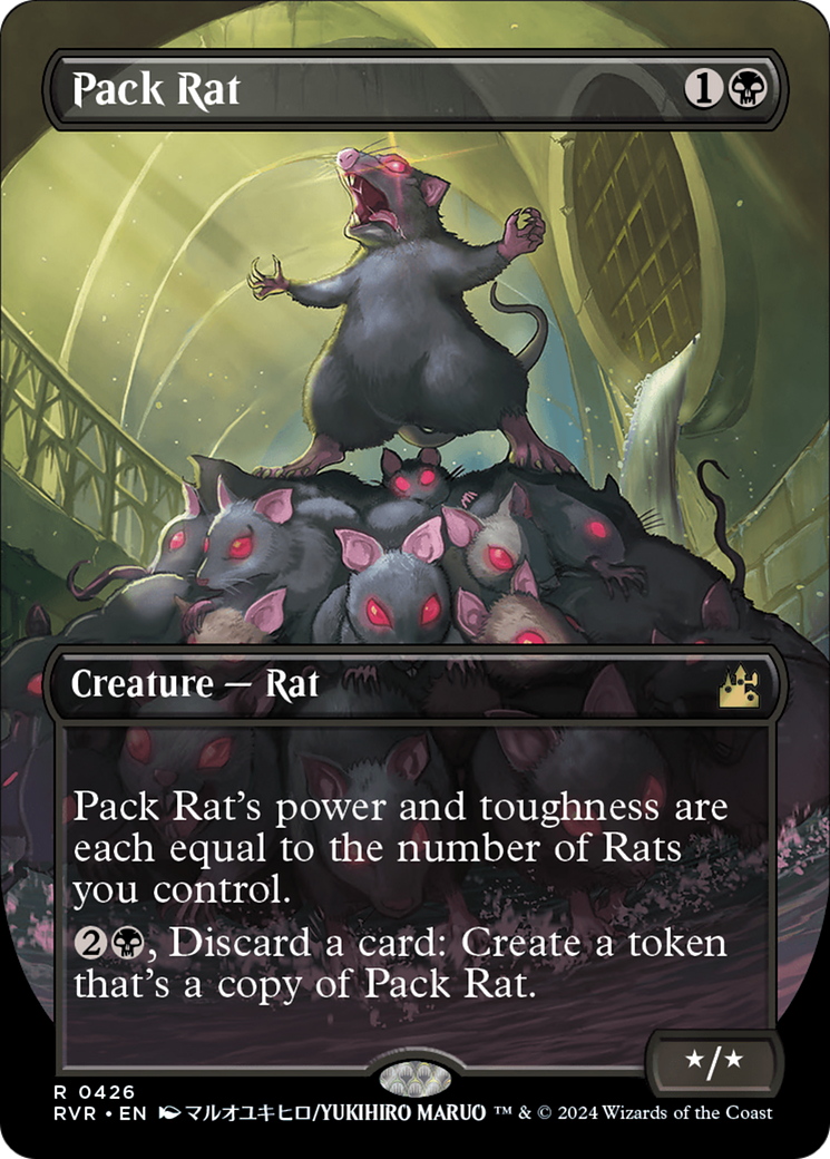 Pack Rat (Anime Borderless) [Ravnica Remastered] | Gamers Paradise