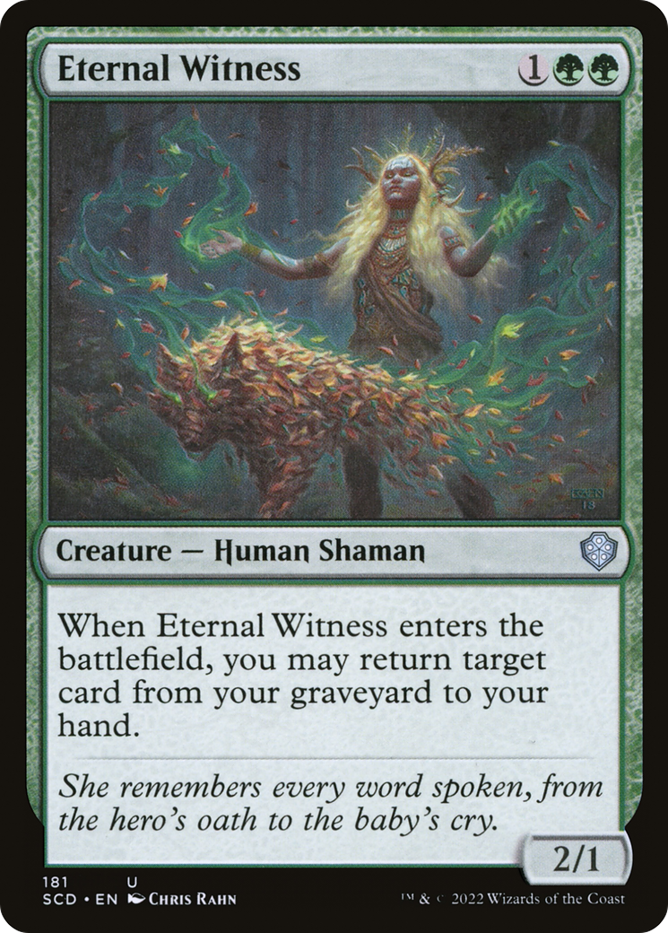 Eternal Witness [Starter Commander Decks] | Gamers Paradise