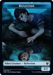 Reflection // Satyr Double-Sided Token [Theros Beyond Death Tokens] | Gamers Paradise