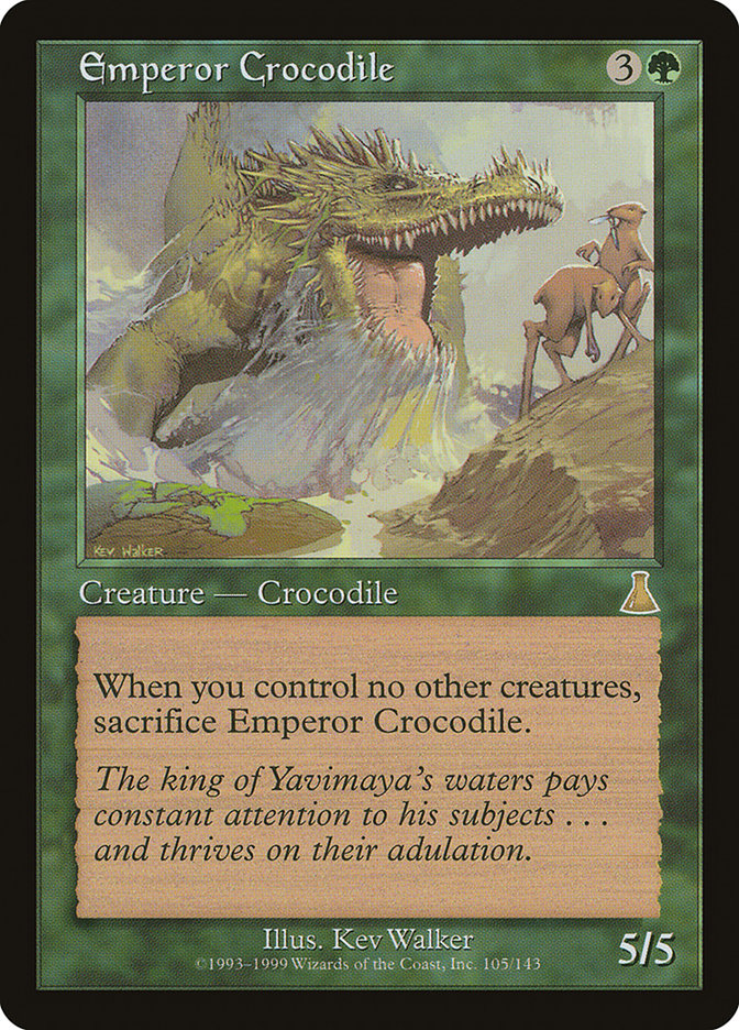 Emperor Crocodile [Urza's Destiny] | Gamers Paradise