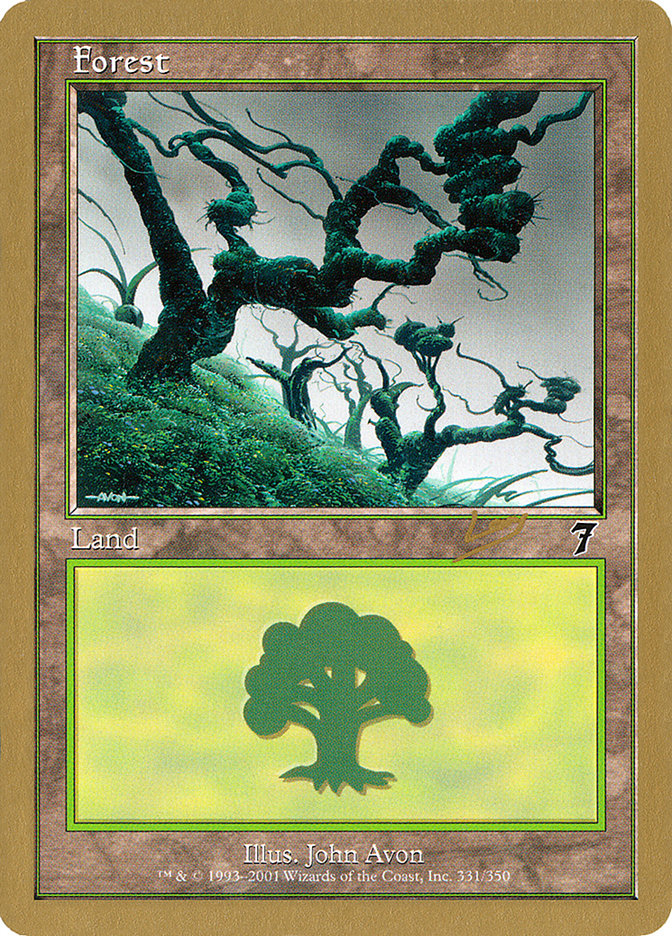 Forest (rl331) (Raphael Levy) [World Championship Decks 2002] | Gamers Paradise