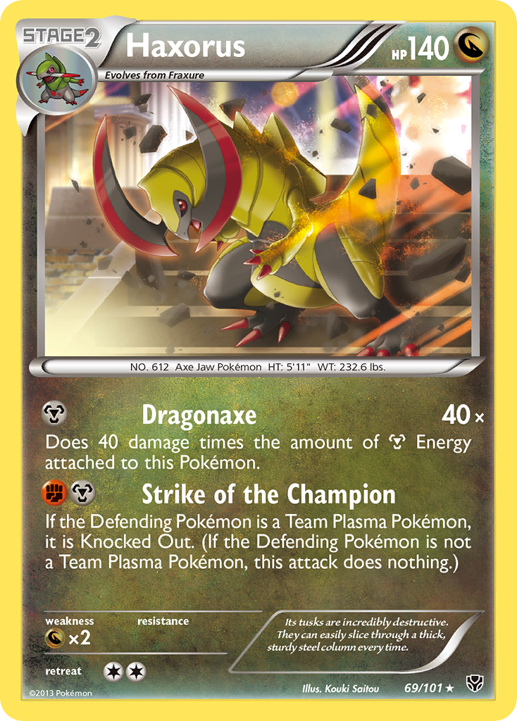 Haxorus (69/101) [Black & White: Plasma Blast] | Gamers Paradise