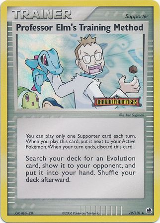 Professor Elm's Training Method (79/101) (Stamped) [EX: Dragon Frontiers] | Gamers Paradise