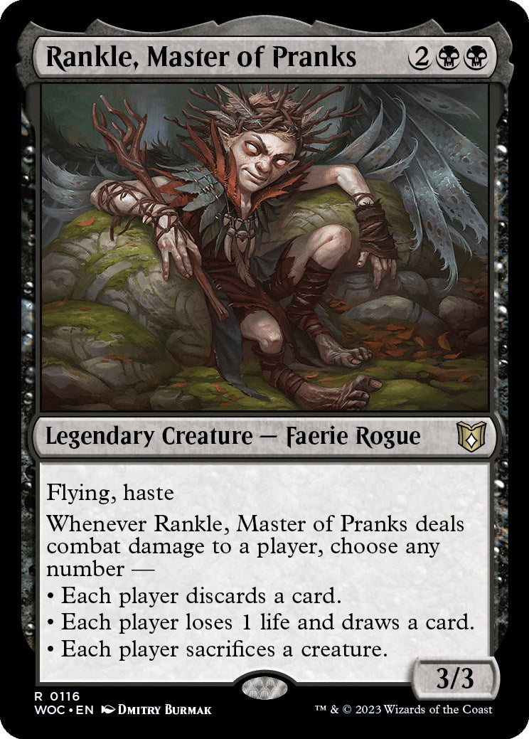 Rankle, Master of Pranks [Wilds of Eldraine Commander] | Gamers Paradise