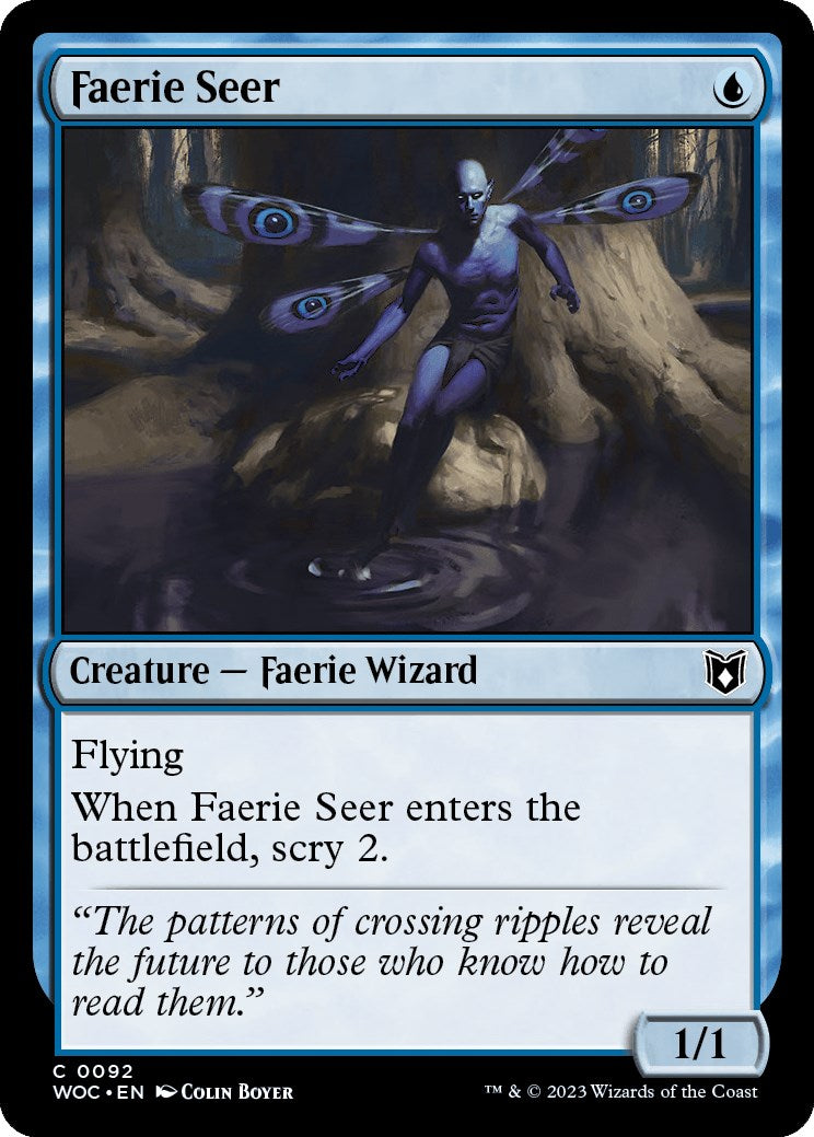 Faerie Seer [Wilds of Eldraine Commander] | Gamers Paradise