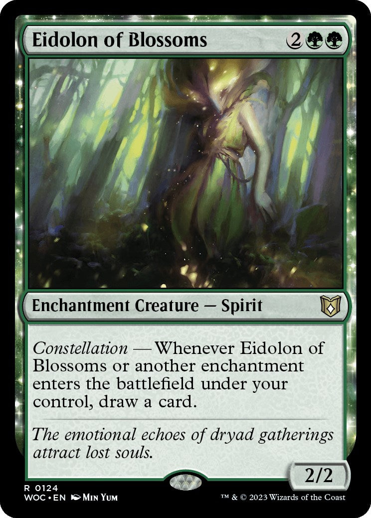 Eidolon of Blossoms [Wilds of Eldraine Commander] | Gamers Paradise