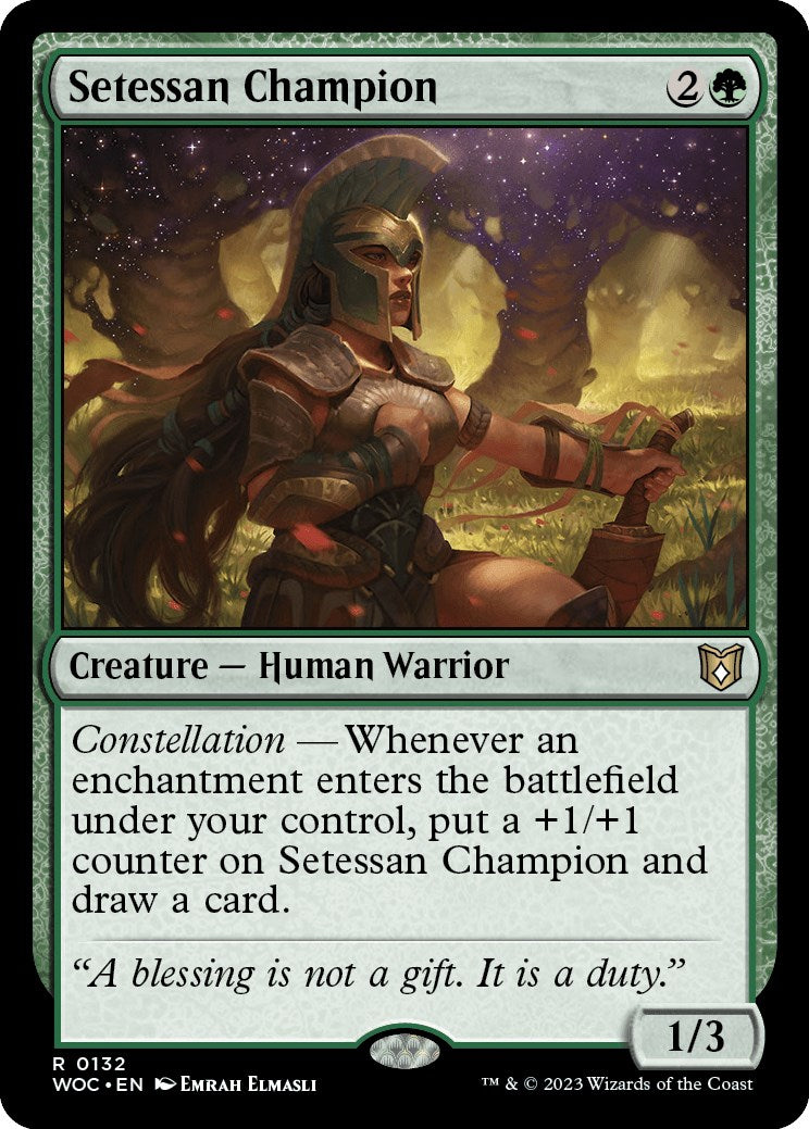 Setessan Champion [Wilds of Eldraine Commander] | Gamers Paradise