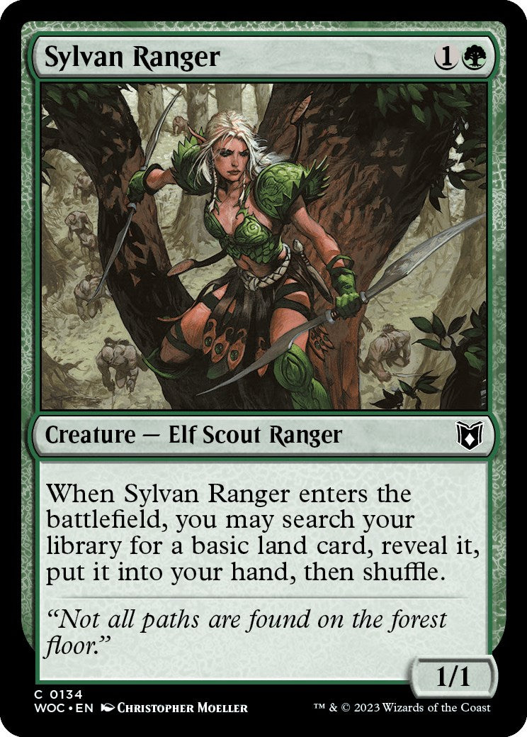 Sylvan Ranger [Wilds of Eldraine Commander] | Gamers Paradise