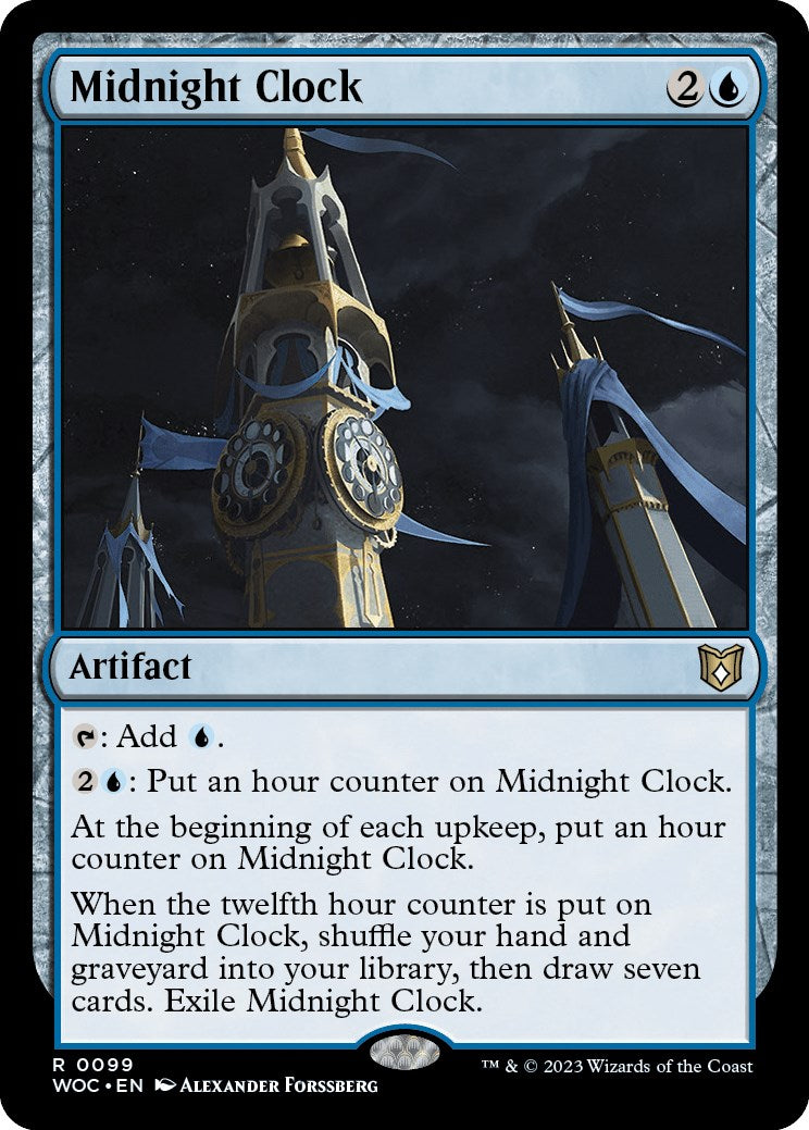 Midnight Clock [Wilds of Eldraine Commander] | Gamers Paradise