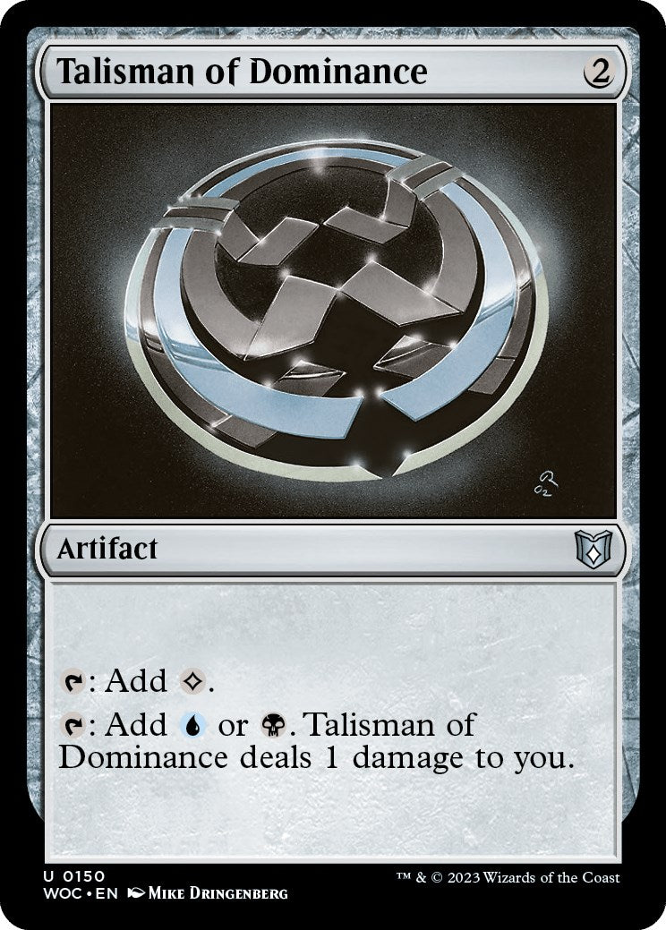 Talisman of Dominance [Wilds of Eldraine Commander] | Gamers Paradise