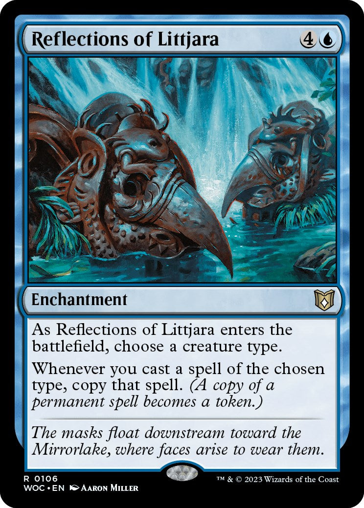 Reflections of Littjara [Wilds of Eldraine Commander] | Gamers Paradise