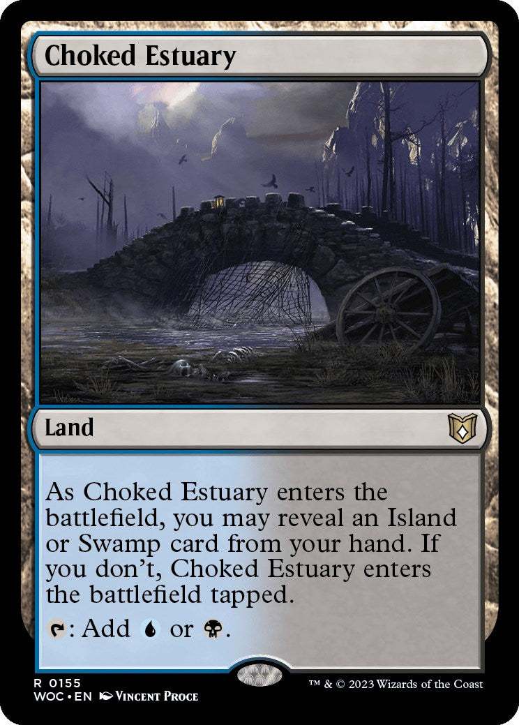 Choked Estuary [Wilds of Eldraine Commander] | Gamers Paradise