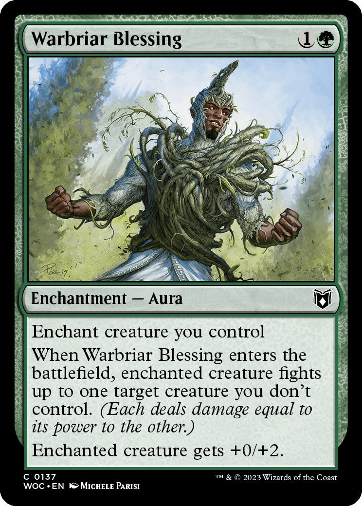 Warbriar Blessing [Wilds of Eldraine Commander] | Gamers Paradise