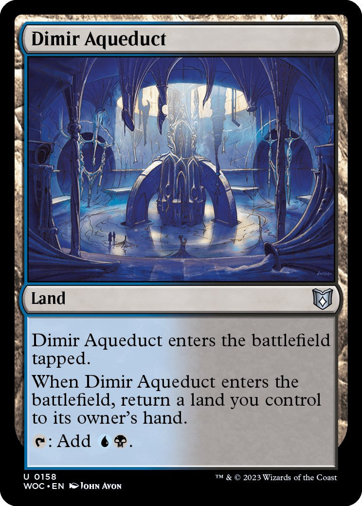 Dimir Aqueduct [Wilds of Eldraine Commander] | Gamers Paradise