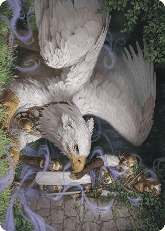 Dutiful Griffin Art Card [Wilds of Eldraine Art Series] | Gamers Paradise