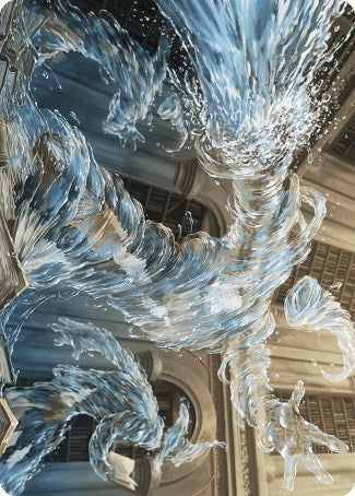 Splashy Spellcaster Art Card [Wilds of Eldraine Art Series] | Gamers Paradise