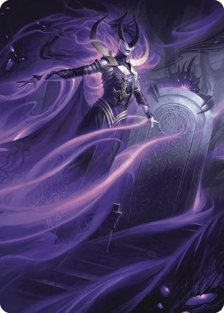 Ashiok, Wicked Manipulator Art Card (10/81) [Wilds of Eldraine Art Series] | Gamers Paradise