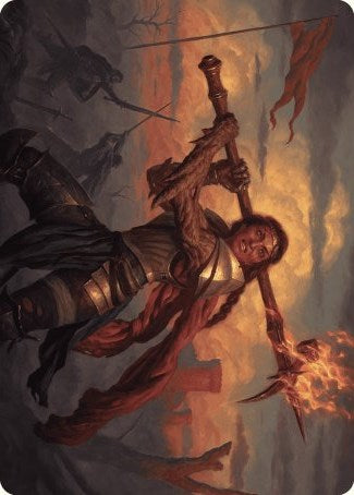 Imodane, the Pyrohammer Art Card [Wilds of Eldraine Art Series] | Gamers Paradise