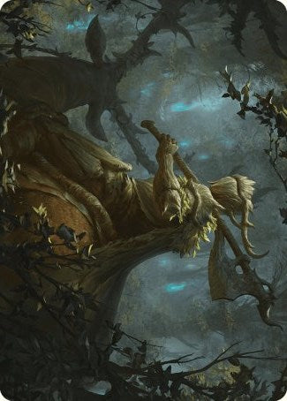 Verdant Outrider Art Card [Wilds of Eldraine Art Series] | Gamers Paradise