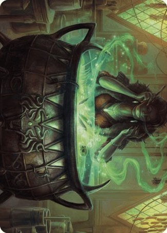 Agatha's Soul Cauldron Art Card [Wilds of Eldraine Art Series] | Gamers Paradise