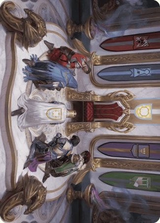Throne of Eldraine Art Card [Wilds of Eldraine Art Series] | Gamers Paradise