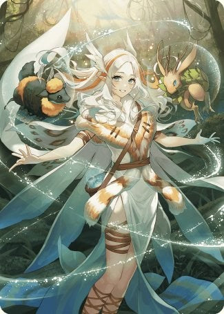 Karmic Justice Anime Art Card [Wilds of Eldraine Art Series] | Gamers Paradise