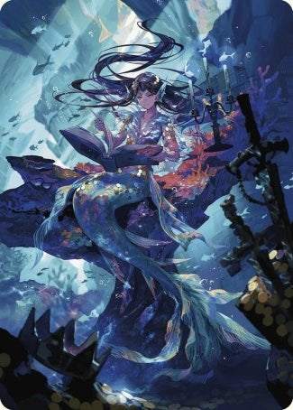 Rhystic Study Art Card [Wilds of Eldraine Art Series] | Gamers Paradise