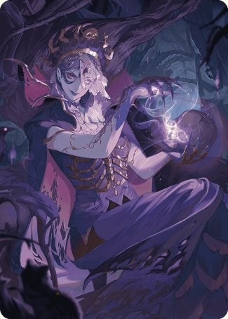 Necropotence Art Card [Wilds of Eldraine Art Series] | Gamers Paradise