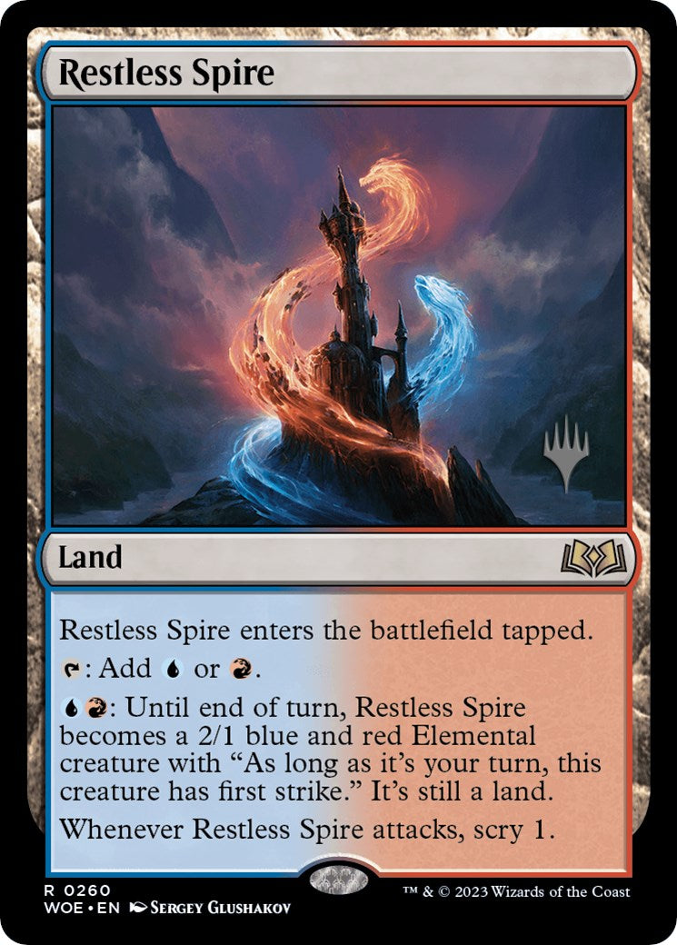 Restless Spire (Promo Pack) [Wilds of Eldraine Promos] | Gamers Paradise