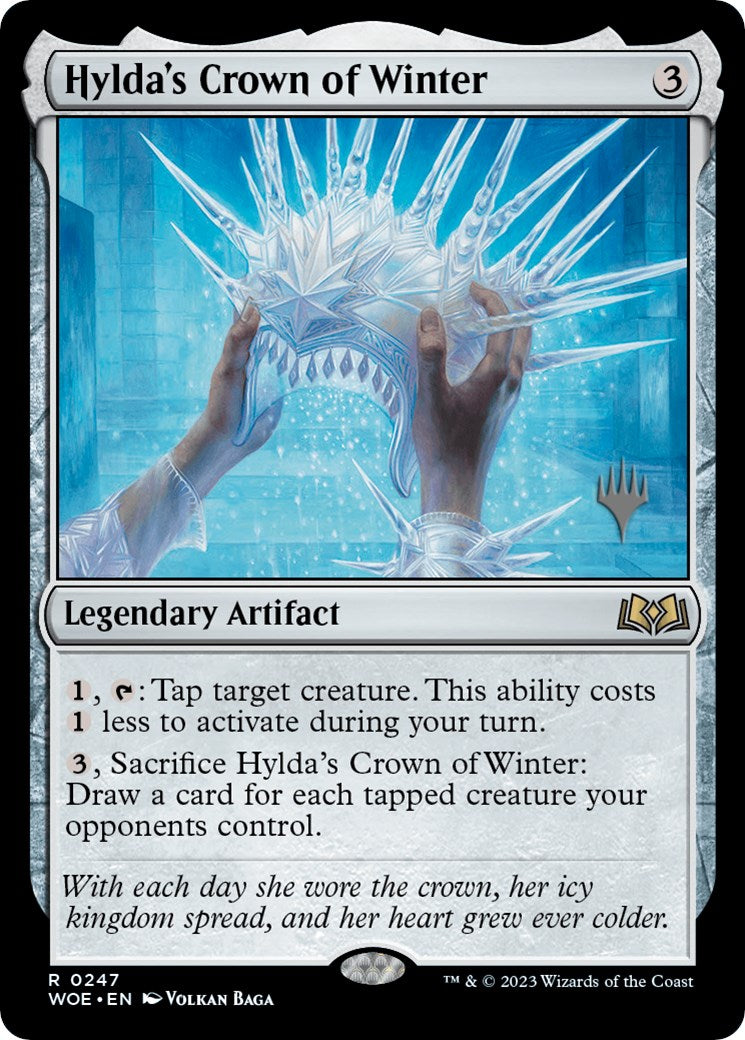 Hylda's Crown of Winter (Promo Pack) [Wilds of Eldraine Promos] | Gamers Paradise