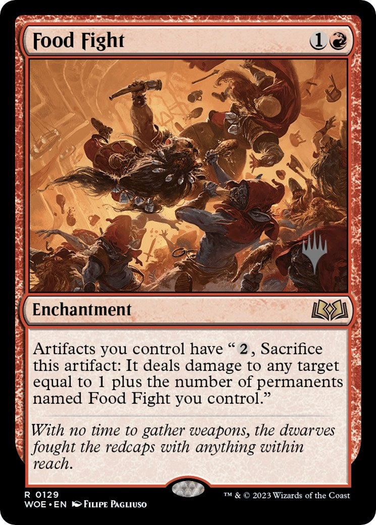 Food Fight (Promo Pack) [Wilds of Eldraine Promos] | Gamers Paradise