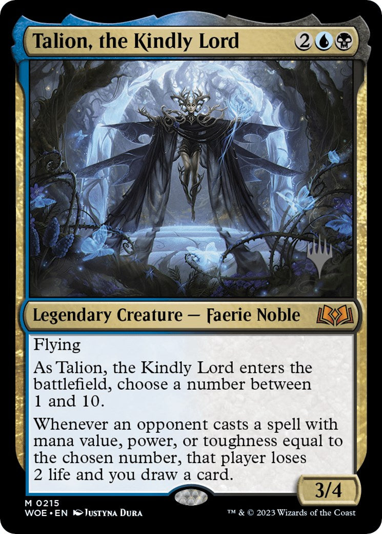 Talion, the Kindly Lord (Promo Pack) [Wilds of Eldraine Promos] | Gamers Paradise